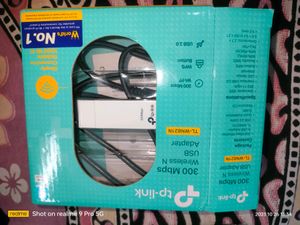 Tp Link 300 Mbps Wireless &amp; Usb Adapter