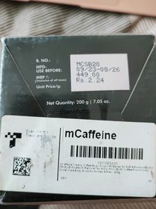 M Caffeine Coffe Body Scrub With Berries