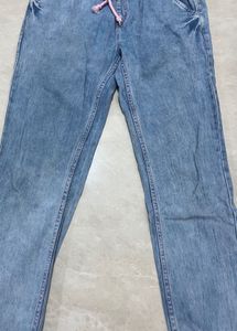 Chic Denim Joggers