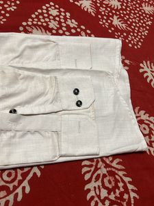 Tailor Made Cotton Linen Formal Shirt