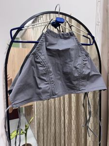 NEWME Rare Find Halter Ruched Top
