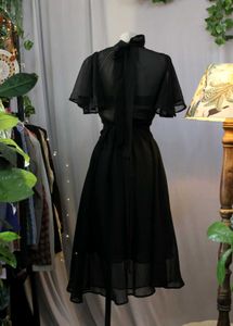 Black Midi Dress
