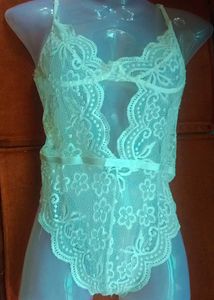 Delicate White Lace Bodysuit