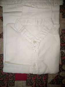Men's White Kurta