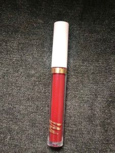Dark Red Lipstick