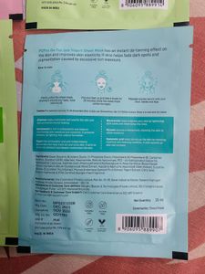 Fresh Start Sheet Mask 💚🩷