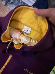 Purple Fleece Zip-Up Jacket