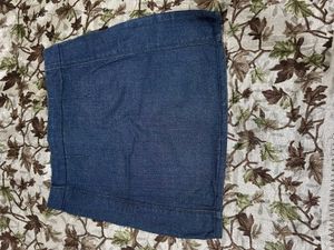 Trendy Denim Mini Skirt