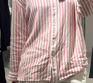 Pink Striped Shirt