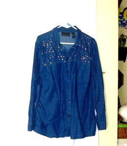 Denim Shirt &amp; Jeans Set