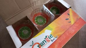 6 piece glass bowl set