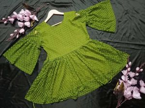 🍒Green Polka Dot Mini Dress🍒