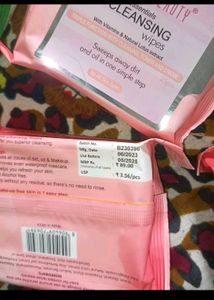 Only 2 Pack Left Swiss Beauty Wipes