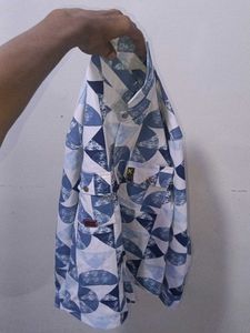 Geometric Print Shirt