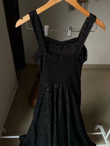 JACQUARD CORSET BUSTIER  MIDI DRESS