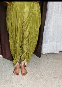New Without Tag Olive Green Dhoti Pants