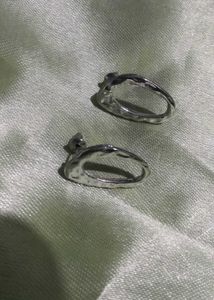 Honeycomb Silver Earrings