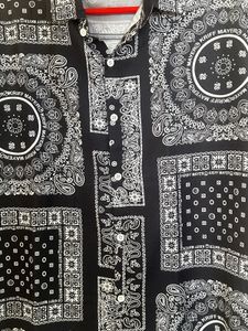 Bandana Print Short Sleeve Shirt