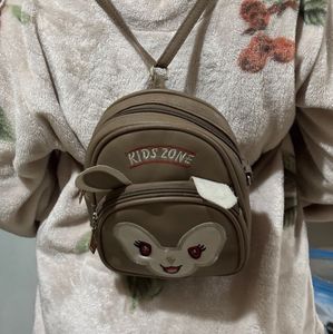 A mini cute bunny bagpack