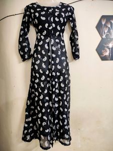 Front open Dress (without Palazzo)