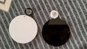 ON OFF Acrylic Earrings