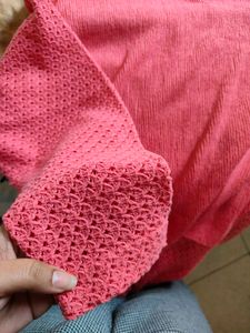 Coral Knit Top/tunic