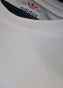 Adidas White T-Shirt