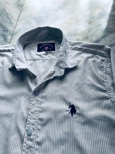 Striped US Polo Assn. Shirt