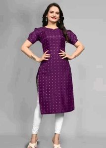 Elegant Purple Kurta