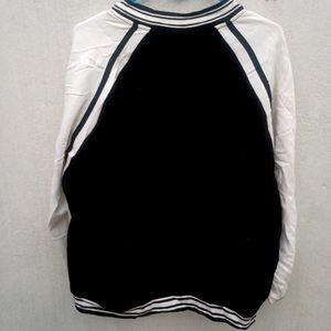 ⚫️Varsity Jacket - Black &amp; White