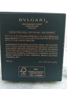 Bvlgari Man In Black Parfum