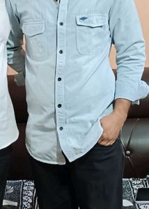 Men's Light Blue Shirt