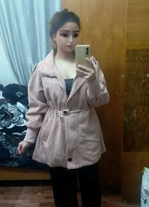 Coat Peach Pink