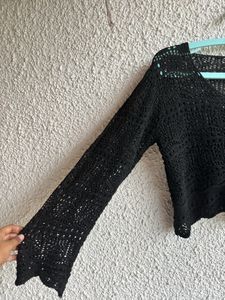 Drawstring Pullover Sweater
