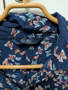 Allen Solly Butterfly Print Shirt