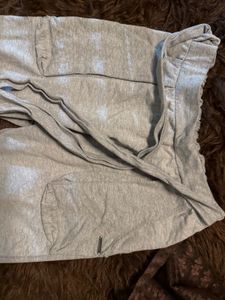 Gray Casual joggers Pants