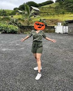 Olive Green Jumpsuit