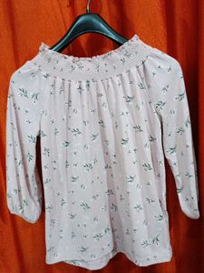 Floral Button-Down Top