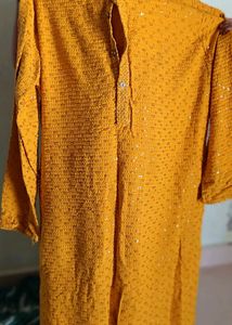 Men&#39;s Mustard Kurta
