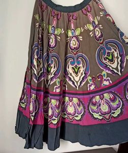 Bohemian Print Skirt
