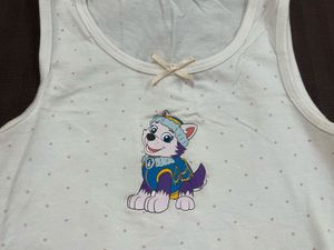 Paw Patrol Everest White Sleeveless Tank Top