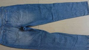 Ripped Blue Denim Jeans