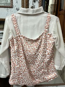 Georgette Party Wear Multi Top For Girls