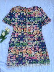 Colorful Geometric Dress