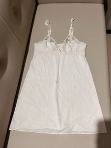 White Lace Trim Cami Top