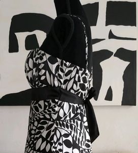 Speechless Y2k era Black and White Mini Dress