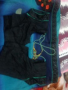 Blue Saree