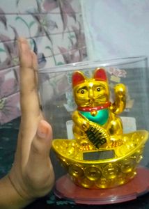 Lucky Cat Moving hand(solar charged)