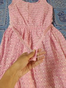Pink Lace Dress