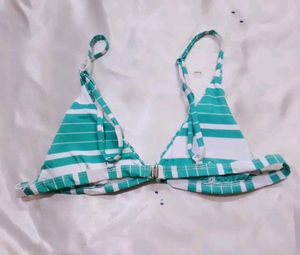 Striped Bikini Top